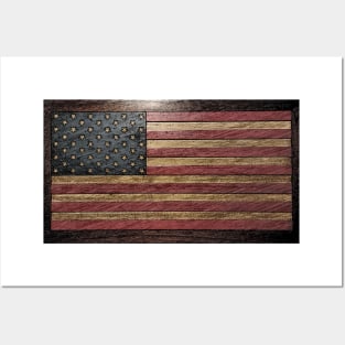 American flag Posters and Art